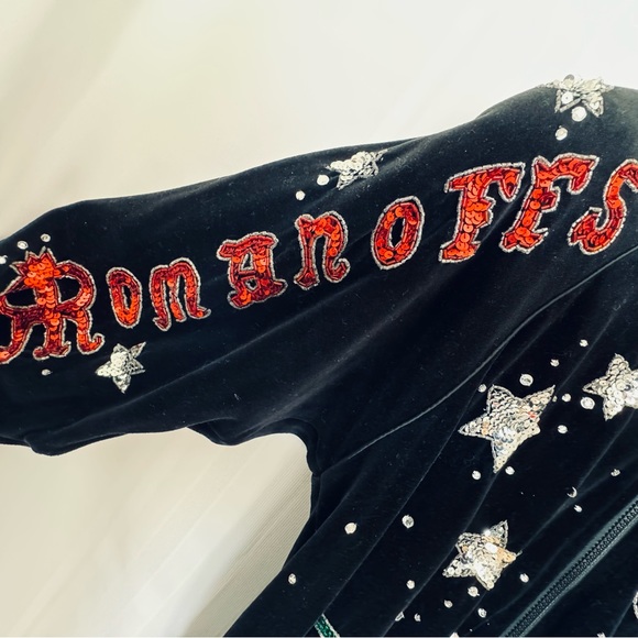 Rare 80’s Bonnie & Boerer & CO Beaded Old Hollywood Nightclubs Velvet Jacket. - Picture 3 of 16